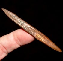 Incised Bone Pin