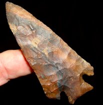 Brown Fighter Jet Clay